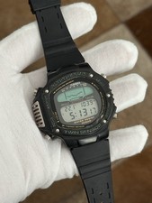 Raro orologio digitale uomo vintage Casio ALT-6000 Alti-Thermo doppio sensore JDM anni 90