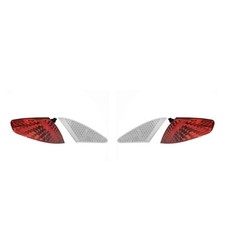 Luce Posteriore Fanale Set Sinistra Destra per Peugeot 307 Cc 3B 2.0 16V 1.6