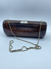 Harrods - Borsa di Lusso vintage anni 1960-70 con manico ottone.