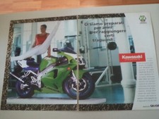 advertising Pubblicità 1996 MOTO KAWASAKI NINJA ZX-7R ZX-7 R