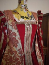 Abito alta sartoria, costume storico,ideale per rievocazioni storiche o teatro. 