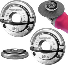 2 Pezzi Dado Flangia Smerigliatrice Serraggio Rapido M14,Dado a Sgancio Rapido M