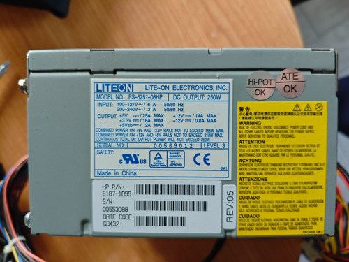 Alimentatore liteon - pc,