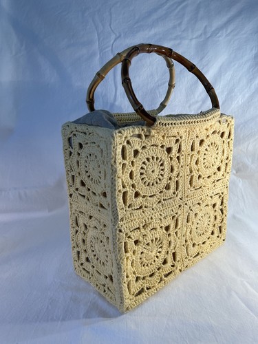 Borsa uncinetto fatta mano - borsa,