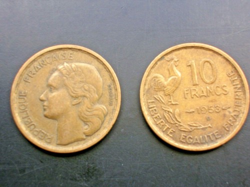 Moneta franchi francesi - franchi,