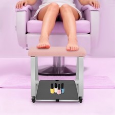 Pink Pedicure Footrest for