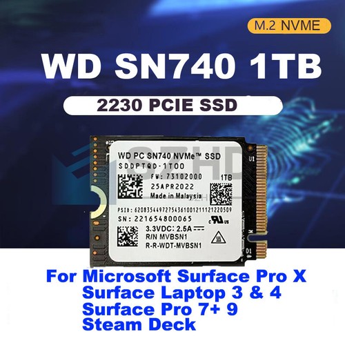 Sn740 2230 1tb ssd - sn740,