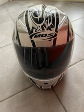 CASCO INTEGRALE MOTO MARCA MDS USATO POCHISSIMO (GUANTI SPIDI IN OMAGGIO)