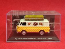 FURGONCINO PUBBLICITARIO 1:43 DIE CAST ALFA ROMEO ROMEO 1960 TRE ROSSI VINTAGE -