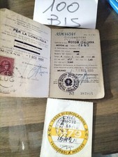 MOTO EPOCA MOTOM - LIBRETTO +