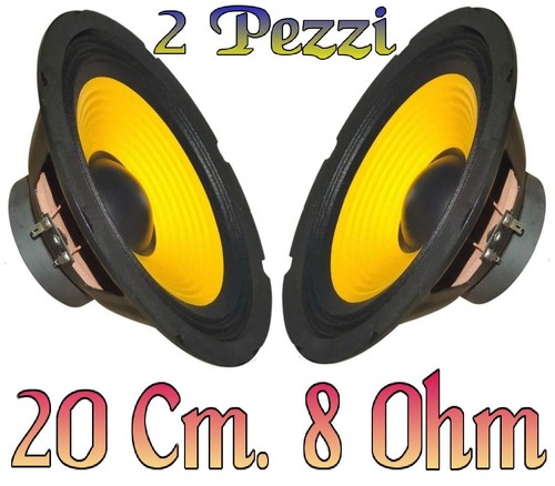 Coppia woofer ohm 8 - cm,