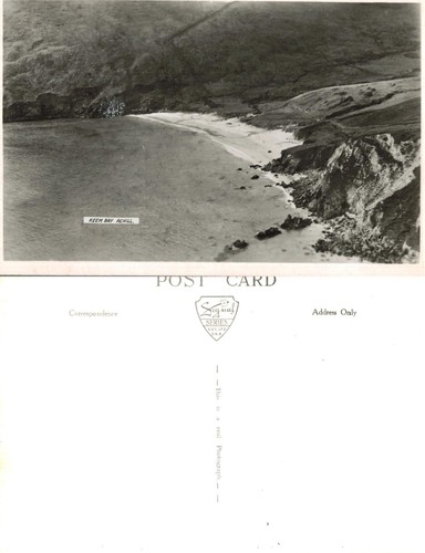 Vintage postcard keem - keem, bay