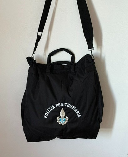 Borsa portacasco con ricamo - con,