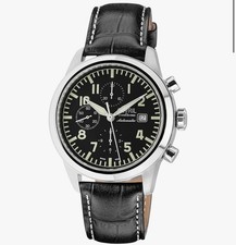 Orologio Gevril Uomo Analogico Automatico con Cinturino in Pelle 46107-01