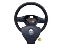 Volante in plastica nero