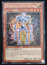 CRONOMALIA OSSA DI CRISTALLO  Rara in Italiano REDU-IT012 YUGIOH