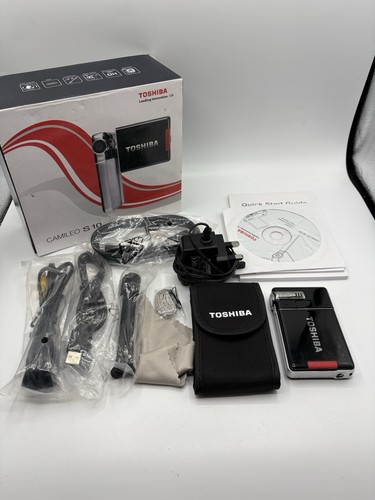 Videocamera toshiba camileo - toshiba,