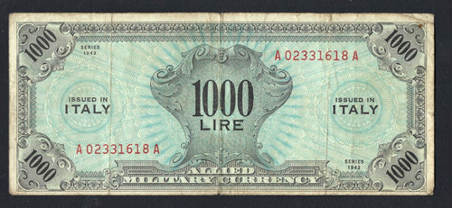 Allied military currency - allied,