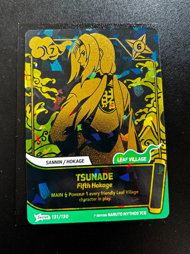 Tsunade secret rare 1ª - secret,