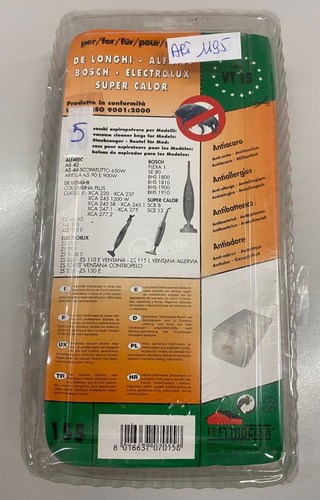 Sacchetti filtro cod - filtro,