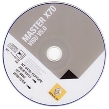 Renault Master (X70) 2008 schemi elettrici  su Cd