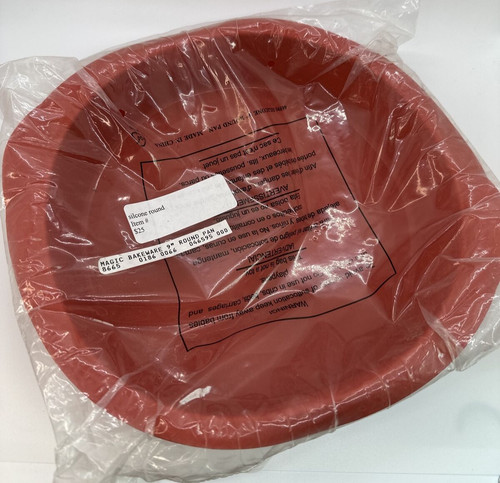 Nuovo tupperware rosso rotondo - nuovo,