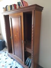 mobile portabiti legno per ingresso con specchio anni 70