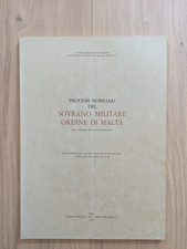 Processi nobiliari del sovrano militare ordine di Malta