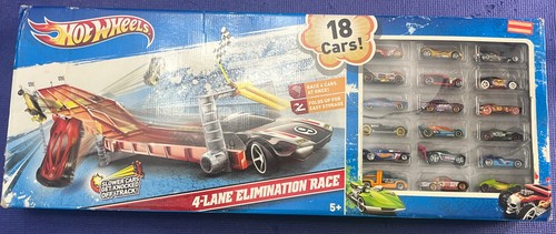 Hot wheels set gioco corsa - hot,