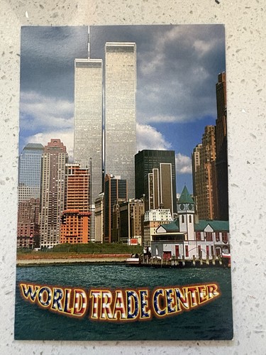 World trade center - world, cartolina