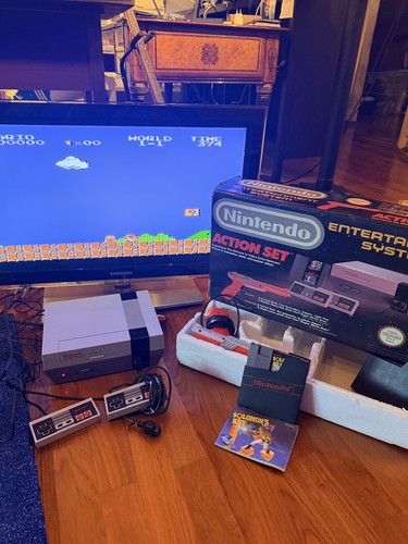 Nintendo nes action set - nes, +