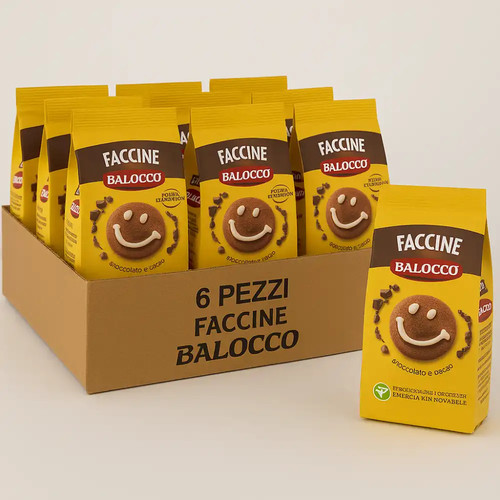 Balocco faccine biscotti - biscotti, al