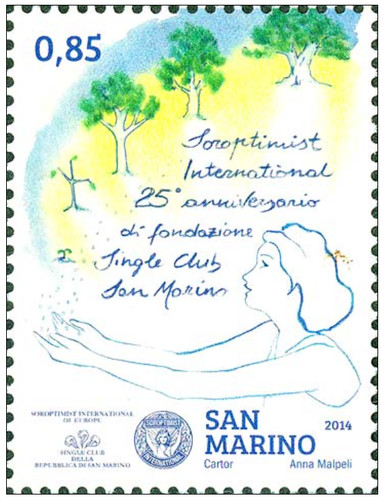 2014 san marino anniv - marino,