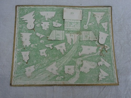 Antico calendario dell'avvento