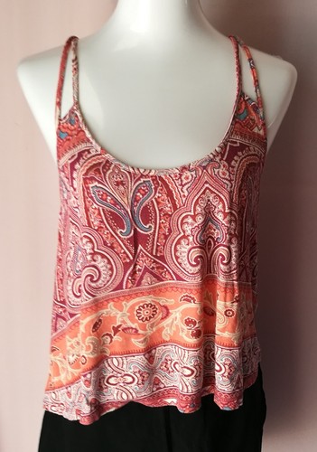 Top donna ragazza paisley -  , tg