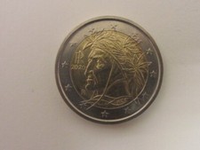 MONETA DA 2 EURO ITALIA DANTE 2020 rara