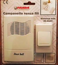 campanello senza fili a batteria - portata 20 metri