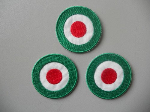 Patch coccarda italia verde - ,