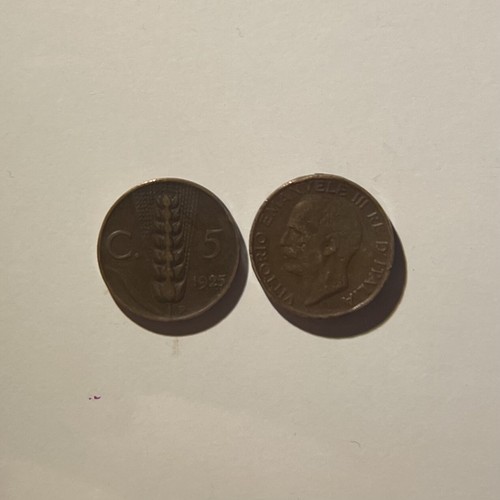 Moneta lire del - moneta, 1925