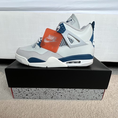 Jordan air retro - 4, blu