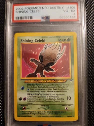 Shining celebi neo destiny - neo,