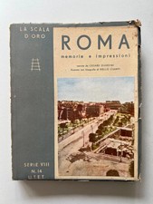 C. GIARDINI ROMA MEMORIE E IMPRESSIONI UTET 1947 N.14