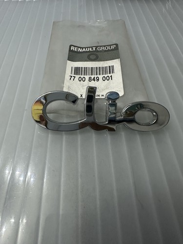 Logo emblema cromato renault - cromato,