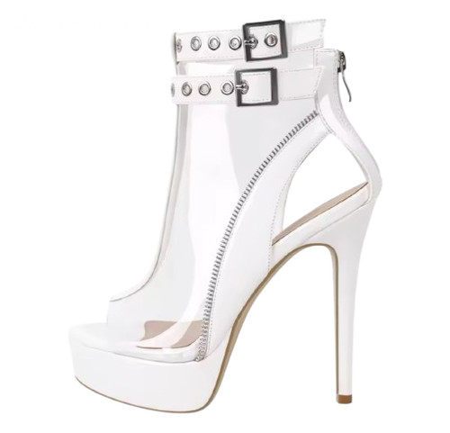 Scarpe eleganti bianche - , tacco