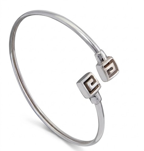Bracciale aperto argento - bracciale,