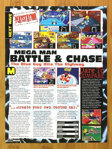 Mega man battle - mega, 1997