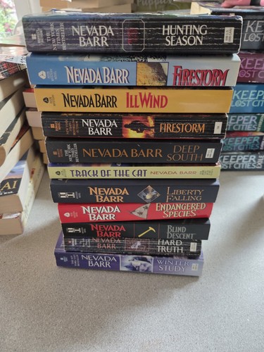Nevada barr lot - lot, books
