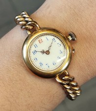 ANTICO OROLOGIO POLSO DORATO