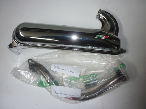 Marmitta siluro cromata - a,