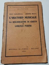 L'oratorio musicale e la